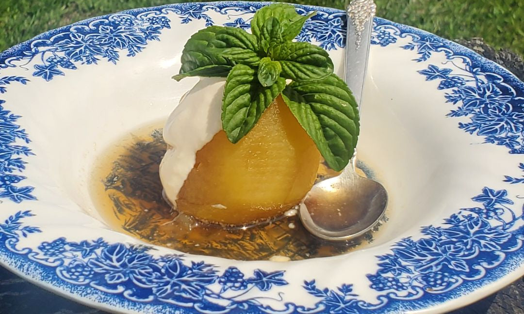 Manzana criolla caramelizada