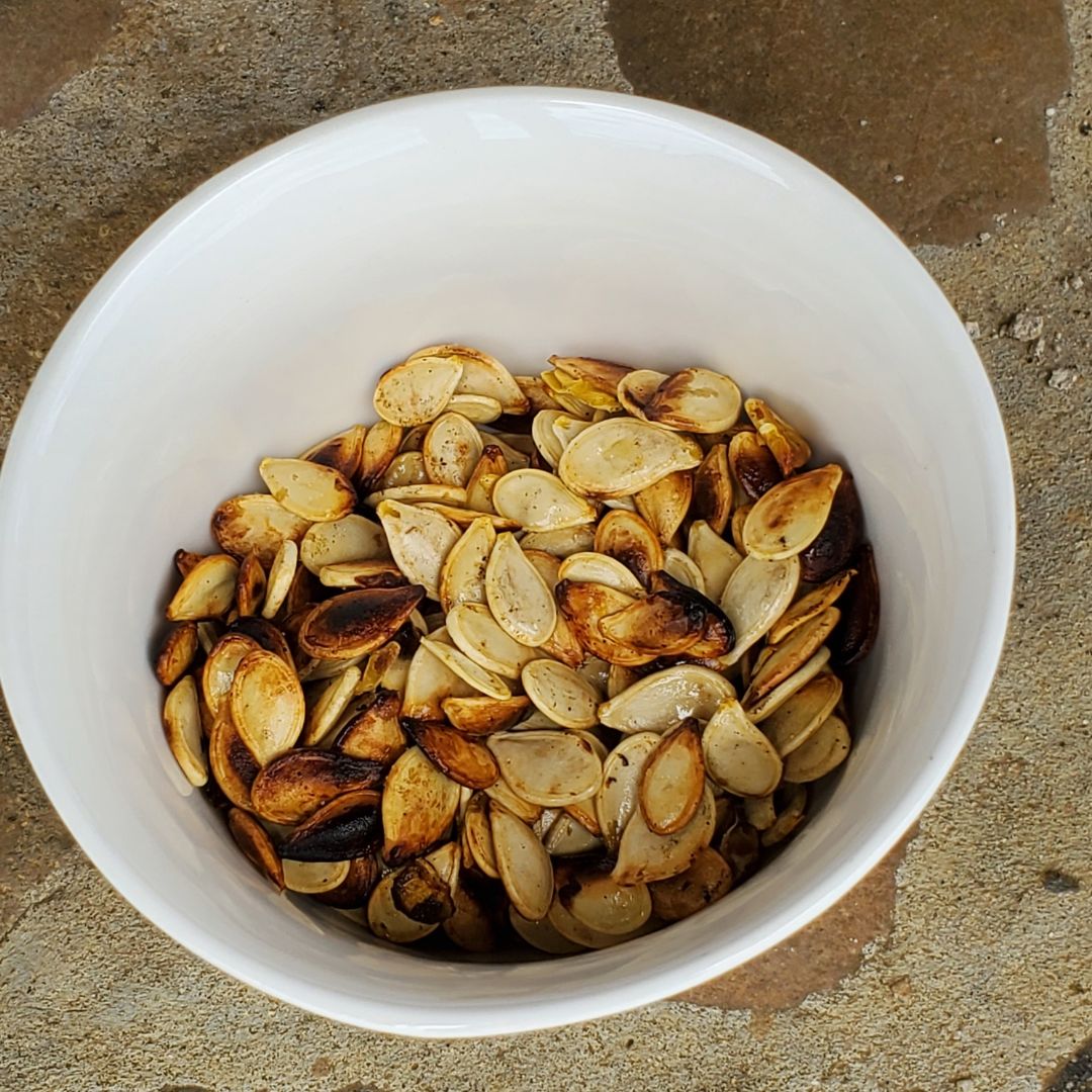 Semillas de calabaza tostadas