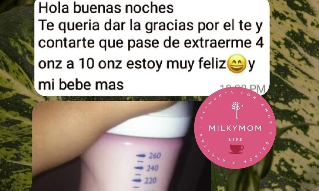 Especial de la infusión MilkyMom de Milamores para la lactancia