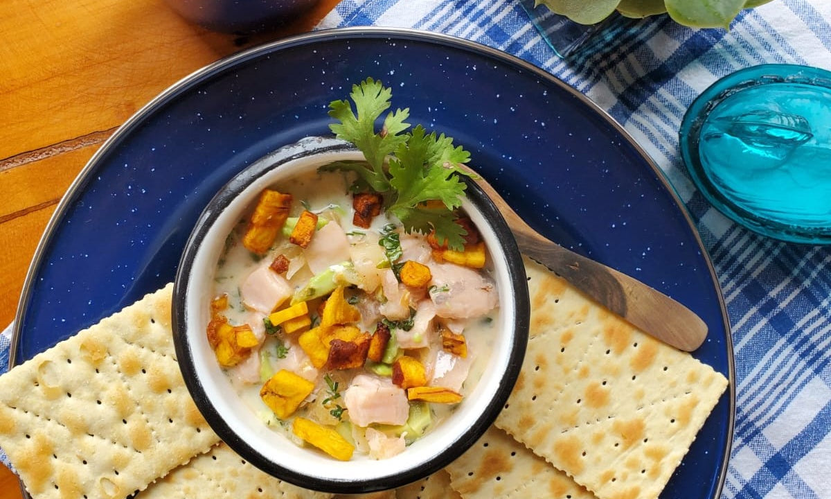 Ceviche de salmón