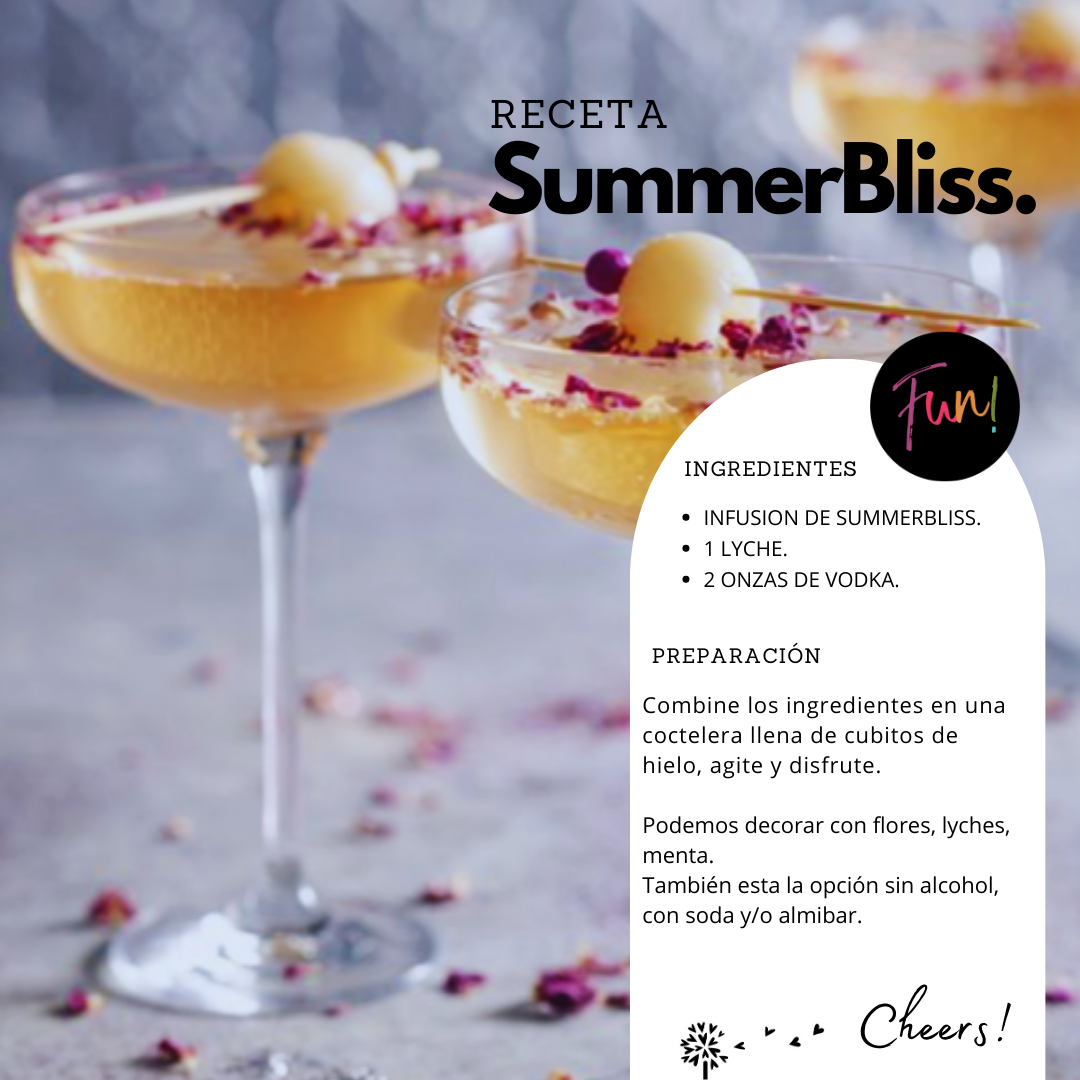 Coctel suspiro de SummerBliss