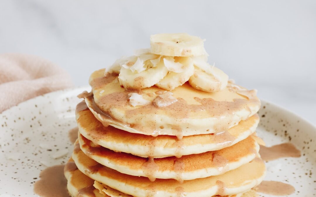 Pancakes de Banano y Avena