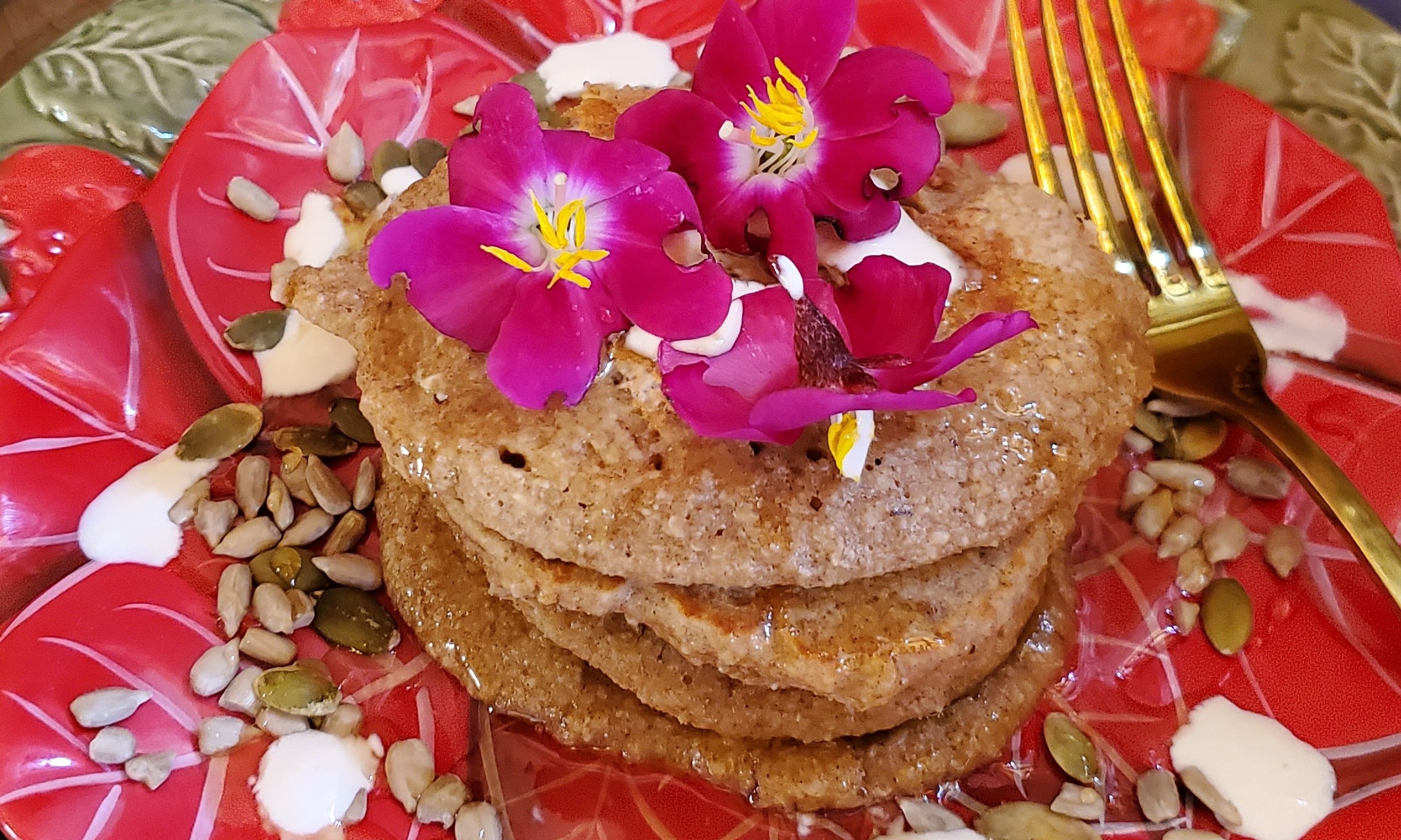 Receta de pancakes de avena saludables