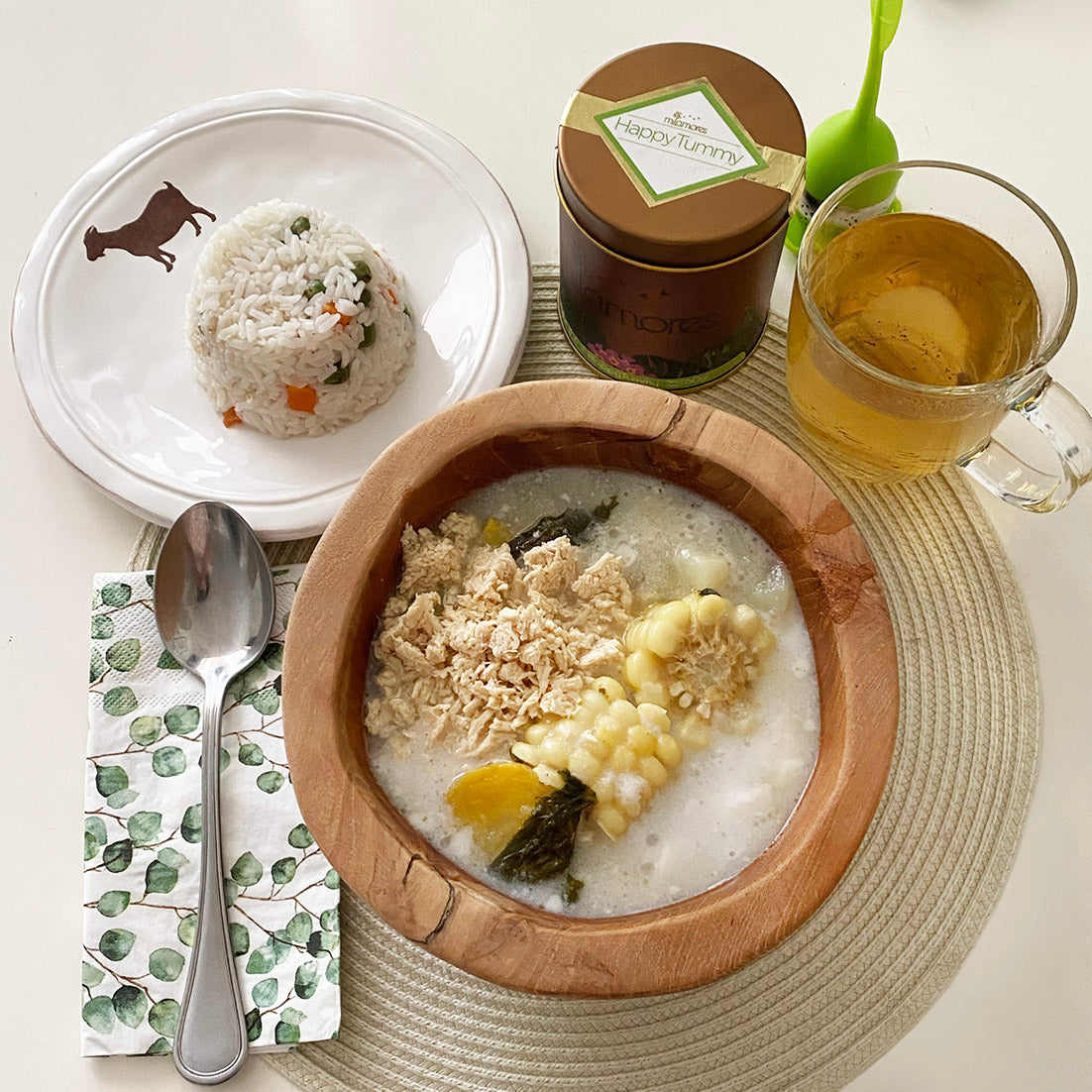 Ajiaco Vegano, maridado (y preparado) con Milamores