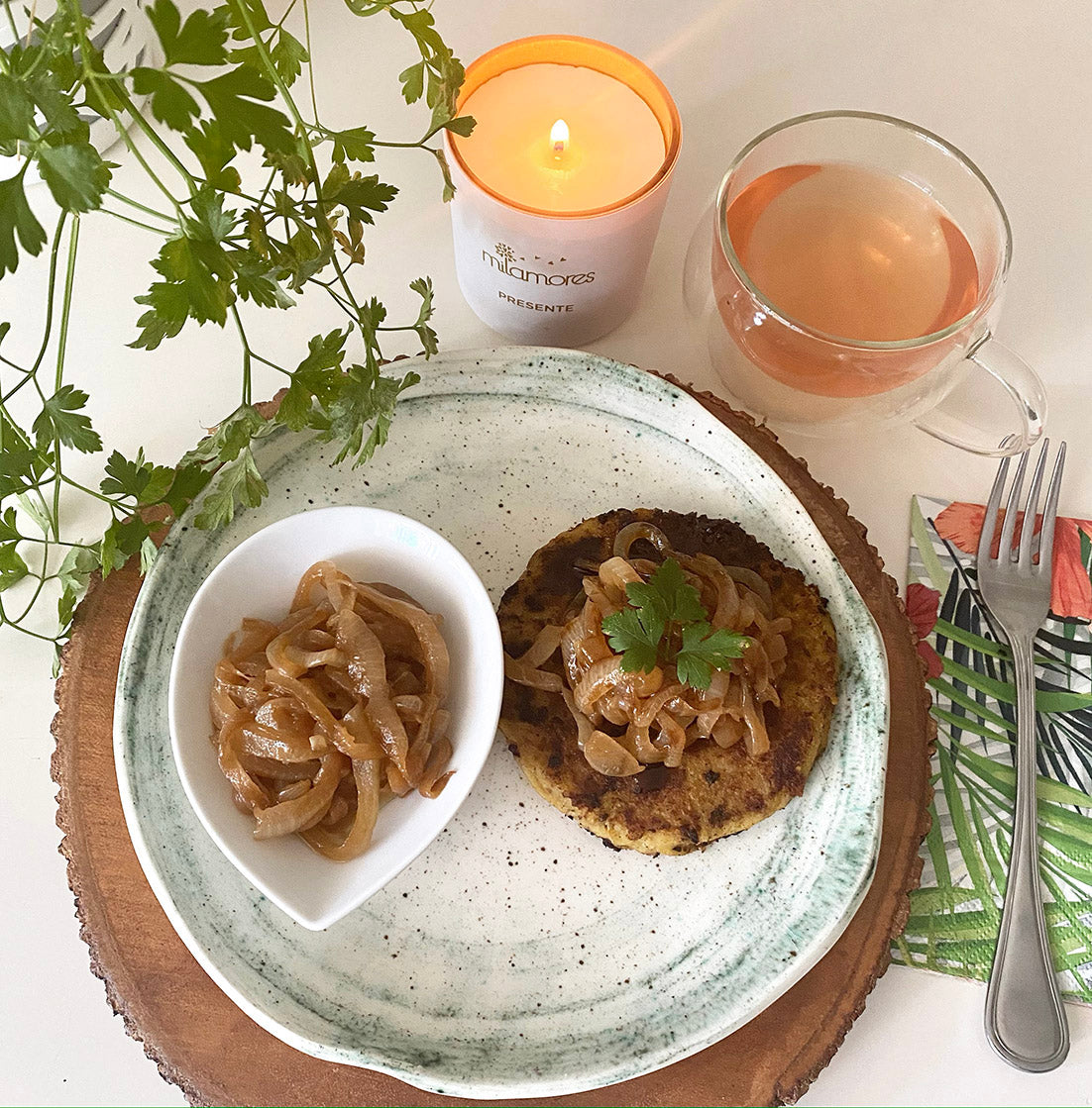 Cebollas caramelizadas al estilo Milamores