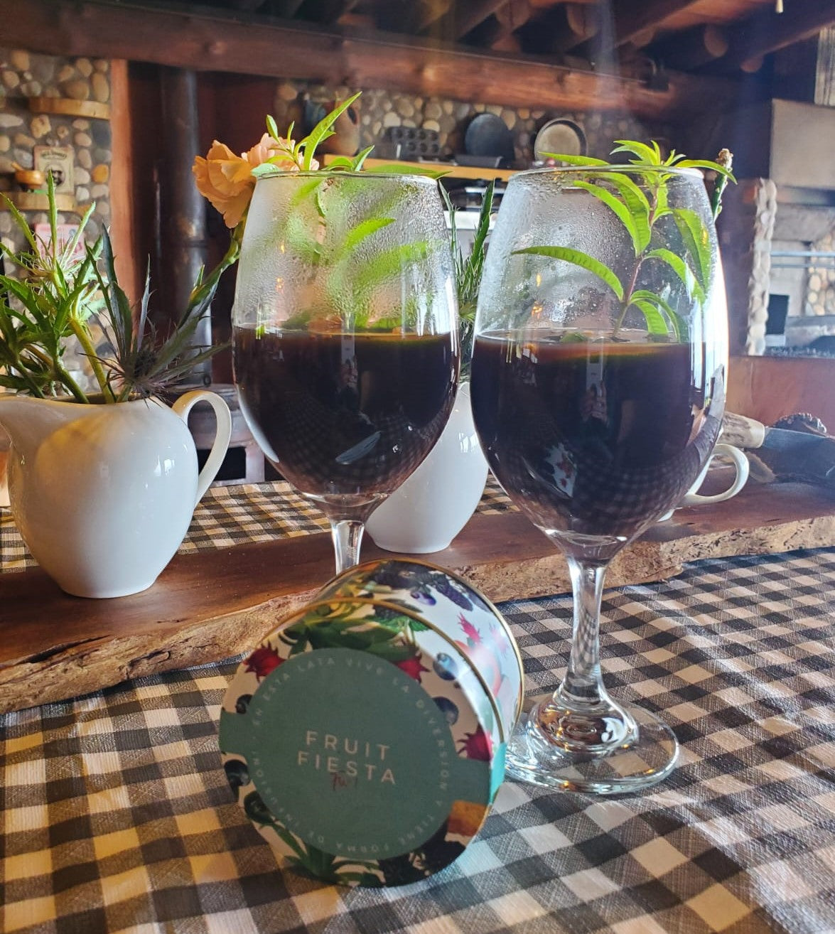 Receta de Vino Caliente con Infusión Fruitfiesta