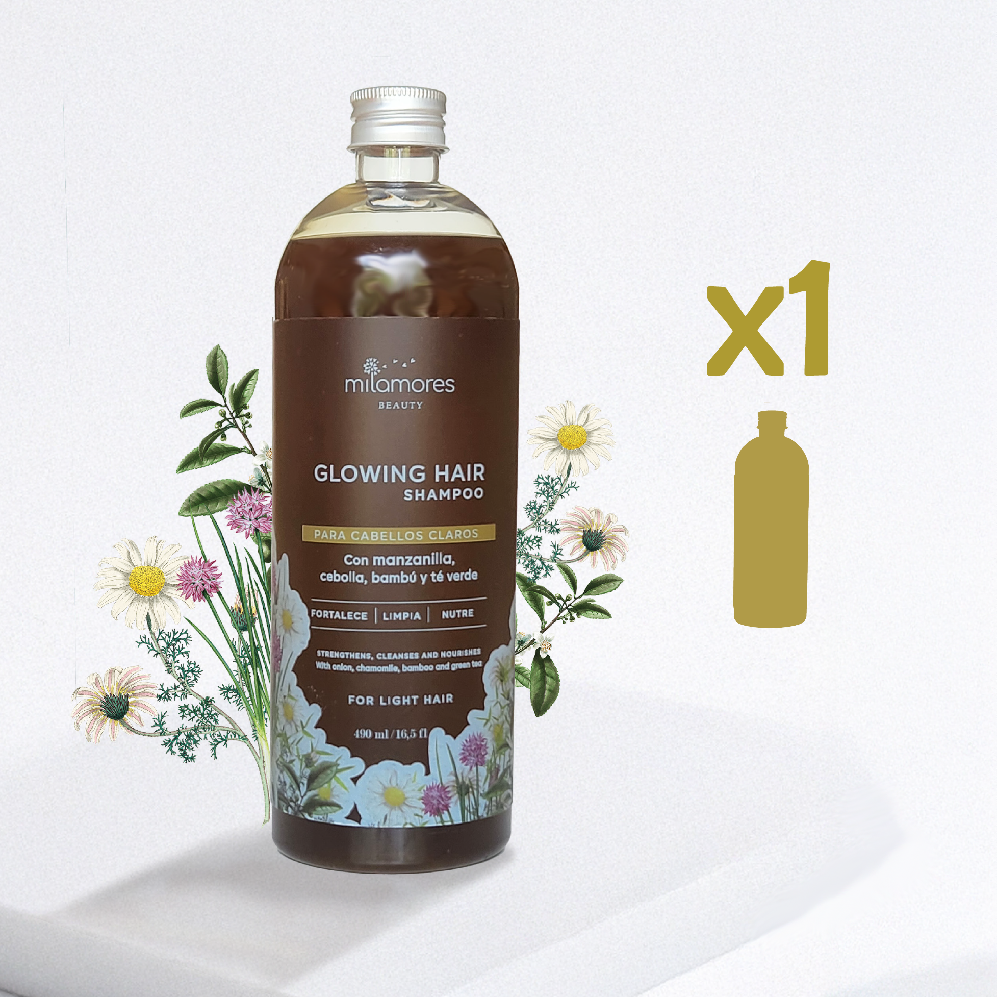 Shampoo GlowingHair - Chamomile for Light Hair