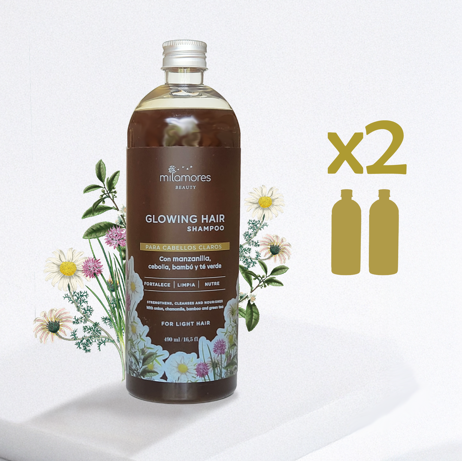 Shampoo GlowingHair - Chamomile for Light Hair